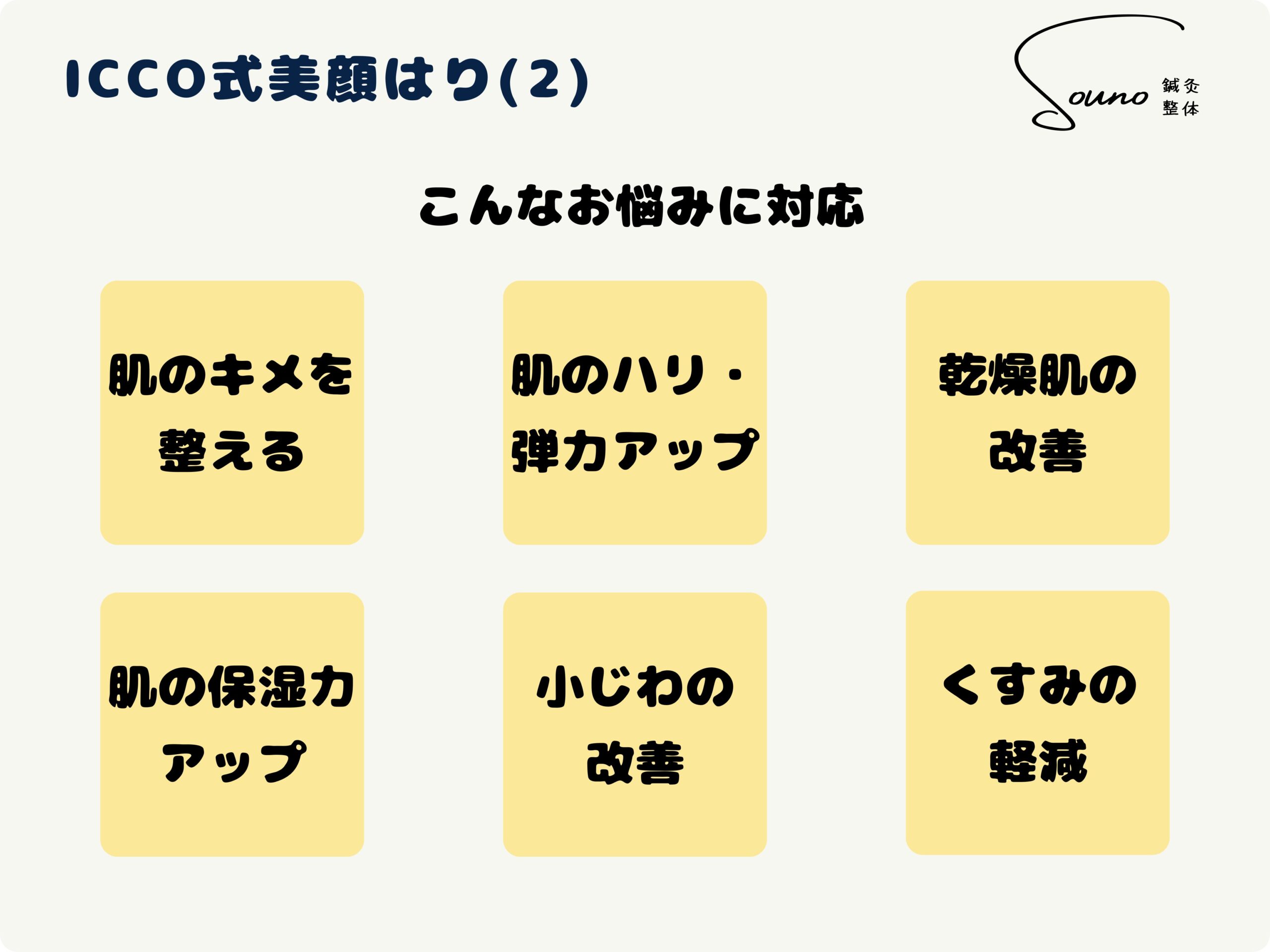 ICCO式美顔はりについて